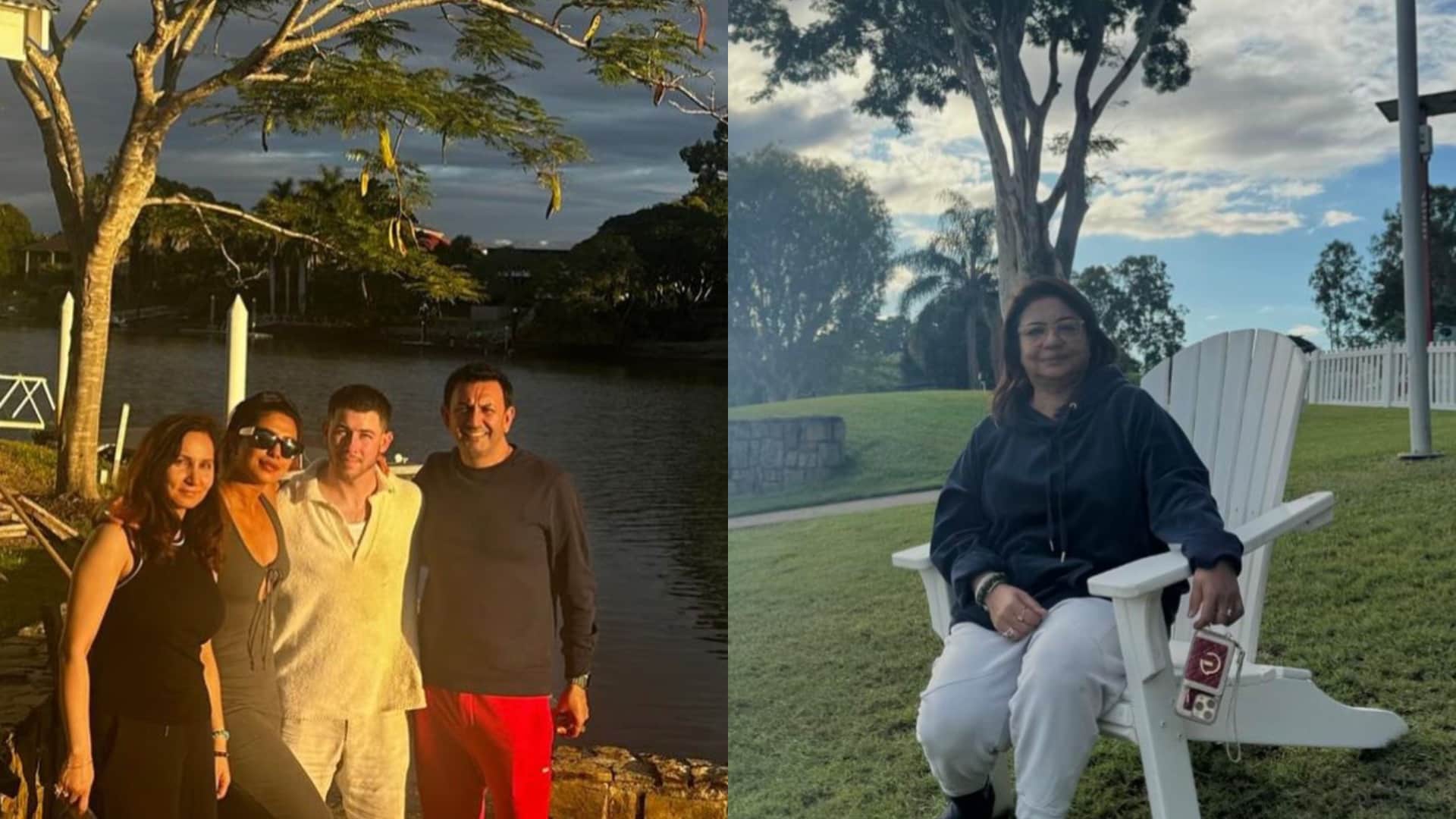 The Bluff star Priyanka Chopra shared photos with Nick Jonas and daughter Malti wrote These days see the pics