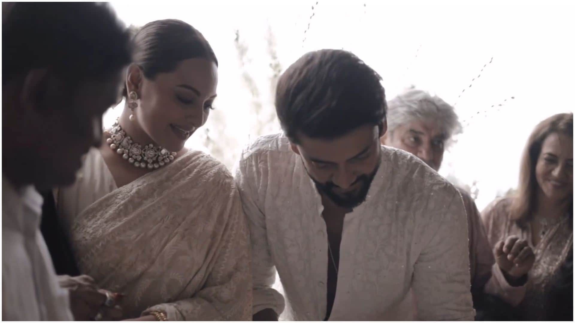 shatrughan Sinha got emotional on daughter Sonakshi wedding with Zaheer Iqbal video goes viral