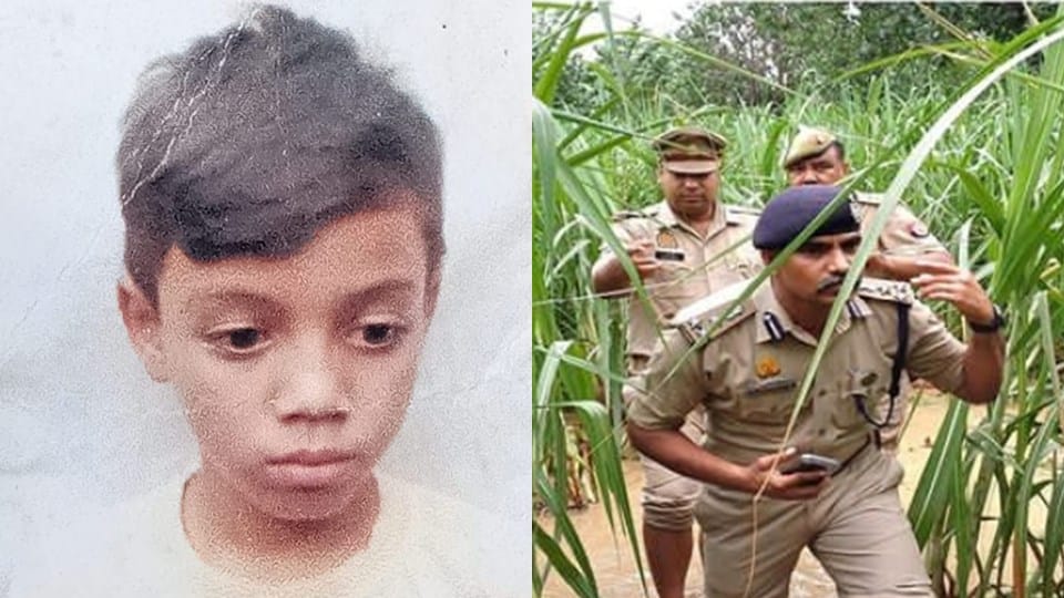 Moradabad: Body of a fifth class student found in a sugarcane field, nail marks found on the neck