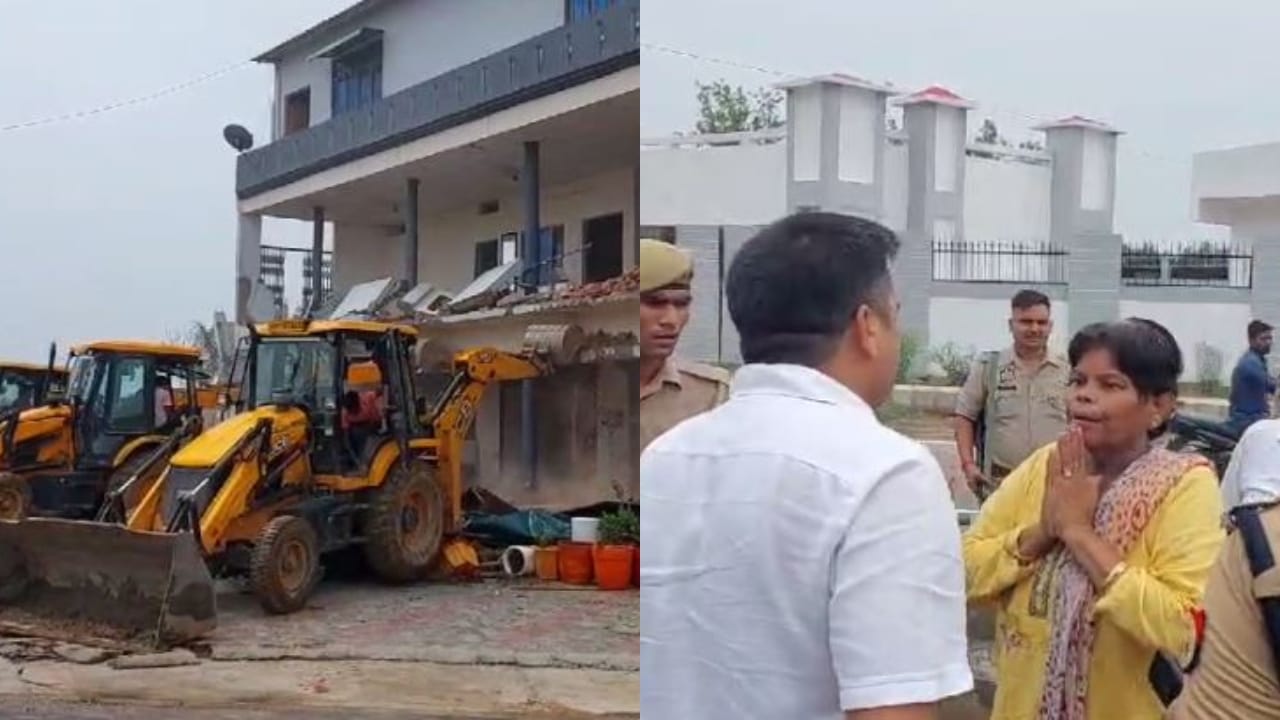 Bareilly firing case accused resort demolished in bareilly