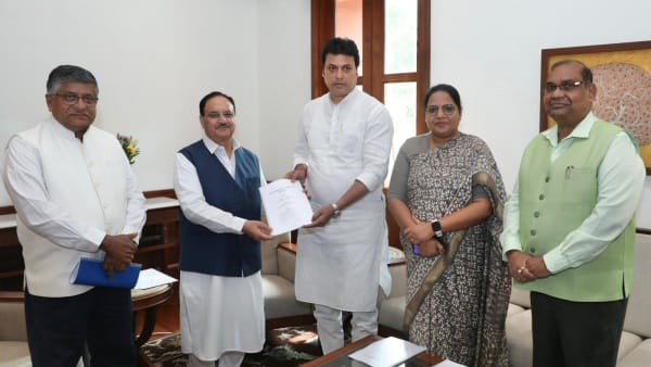 West Bengal post poll violence BJP fact find committee Biplab Deb Ravi Shankar Prasad Report to JP Nadda
