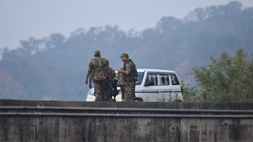 Encounter between security forces and terrorists in Dudu Basantgarh