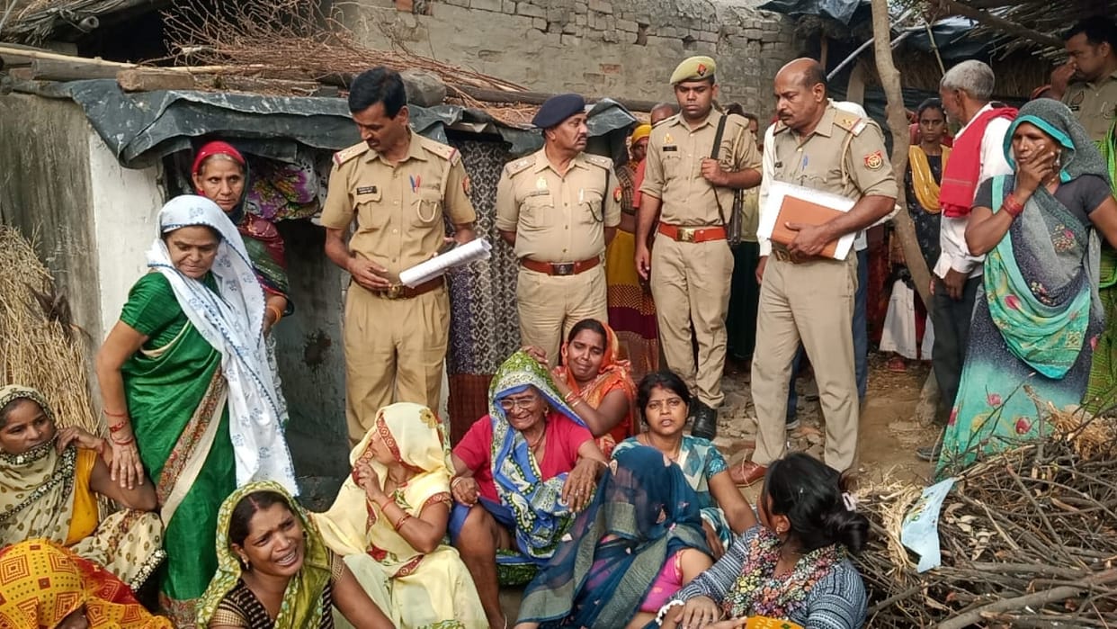 Unnao Murder, Young woman brutally murdered by slitting throat, blood-soaked body found in courtyard