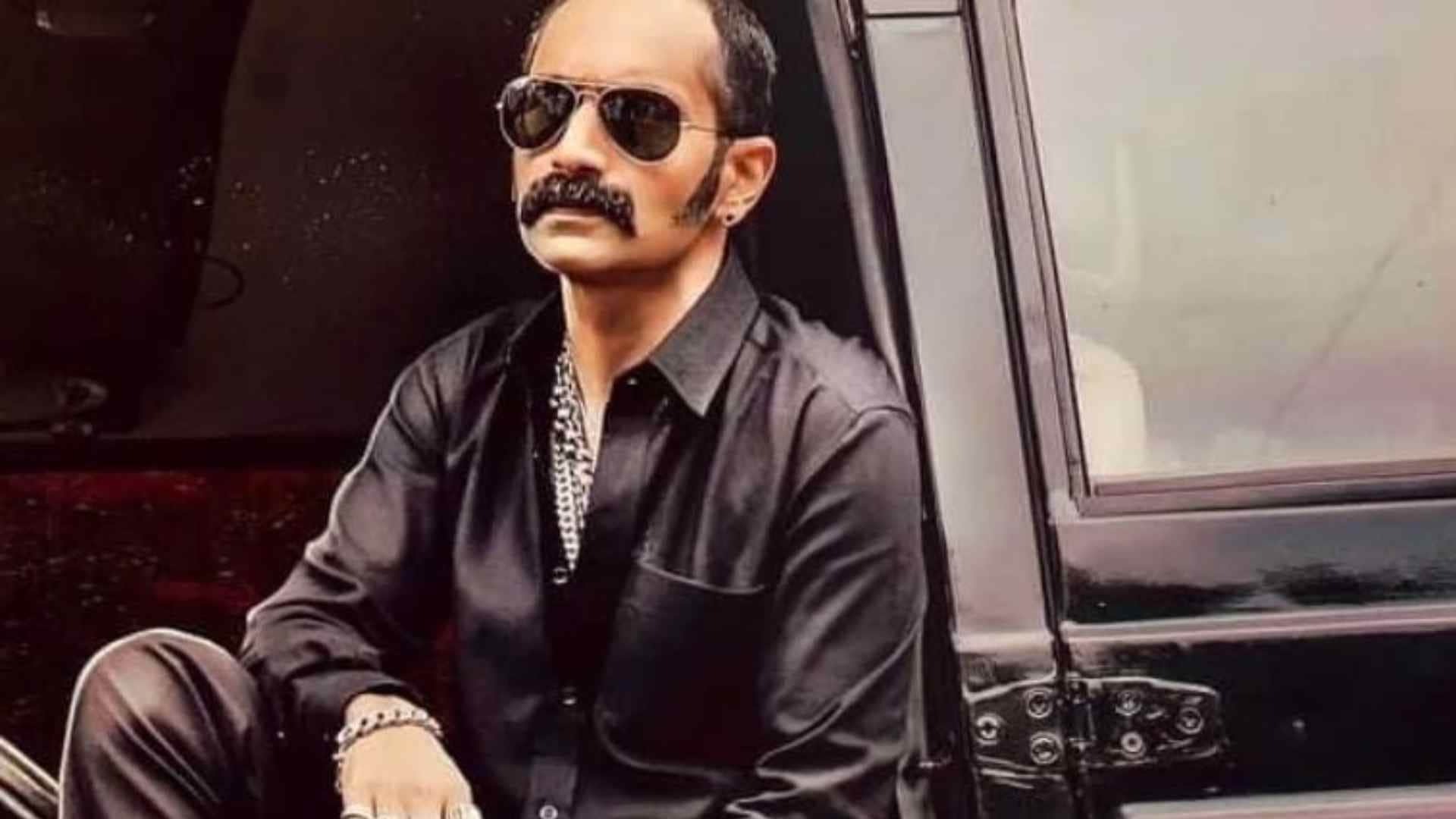 Fahadh Faasil begins dubbing for Rajinikanth film Vettaiyan shared photos on social media from studio