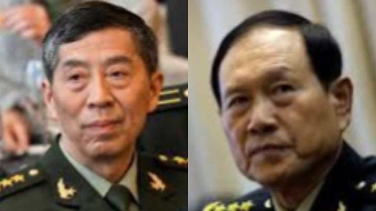 China Two Former Defense Ministers Sentenced to Death Convicted of Bribery