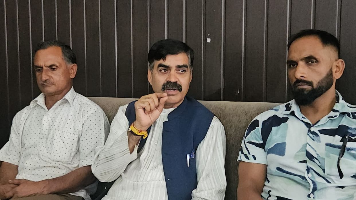 Former MLA Bumber Thakur PC In Bilaspur