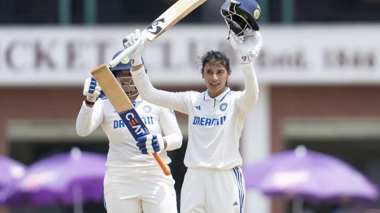 IND vs SA: Indias strong start in test match against South Africa, Smriti Mandhana Shefali verma hit centuries