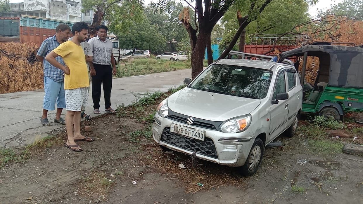 car rider was shot dead on Kundli-Palwal-Manesar Expressway in Sonipat, body found near village Jathedi
