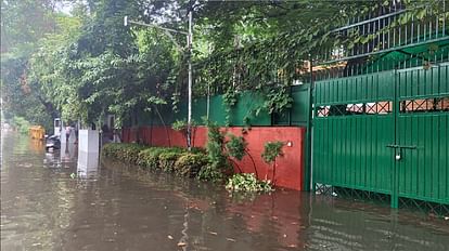 Delhi NCR rain in pictures Rain brought relief along with trouble Mausam ki Jankari