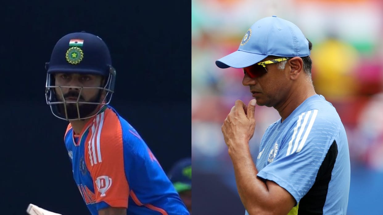 ind vs eng: rahul dravid speaks on virat kohlis form said he is trying to do best in t20 world cup 2024