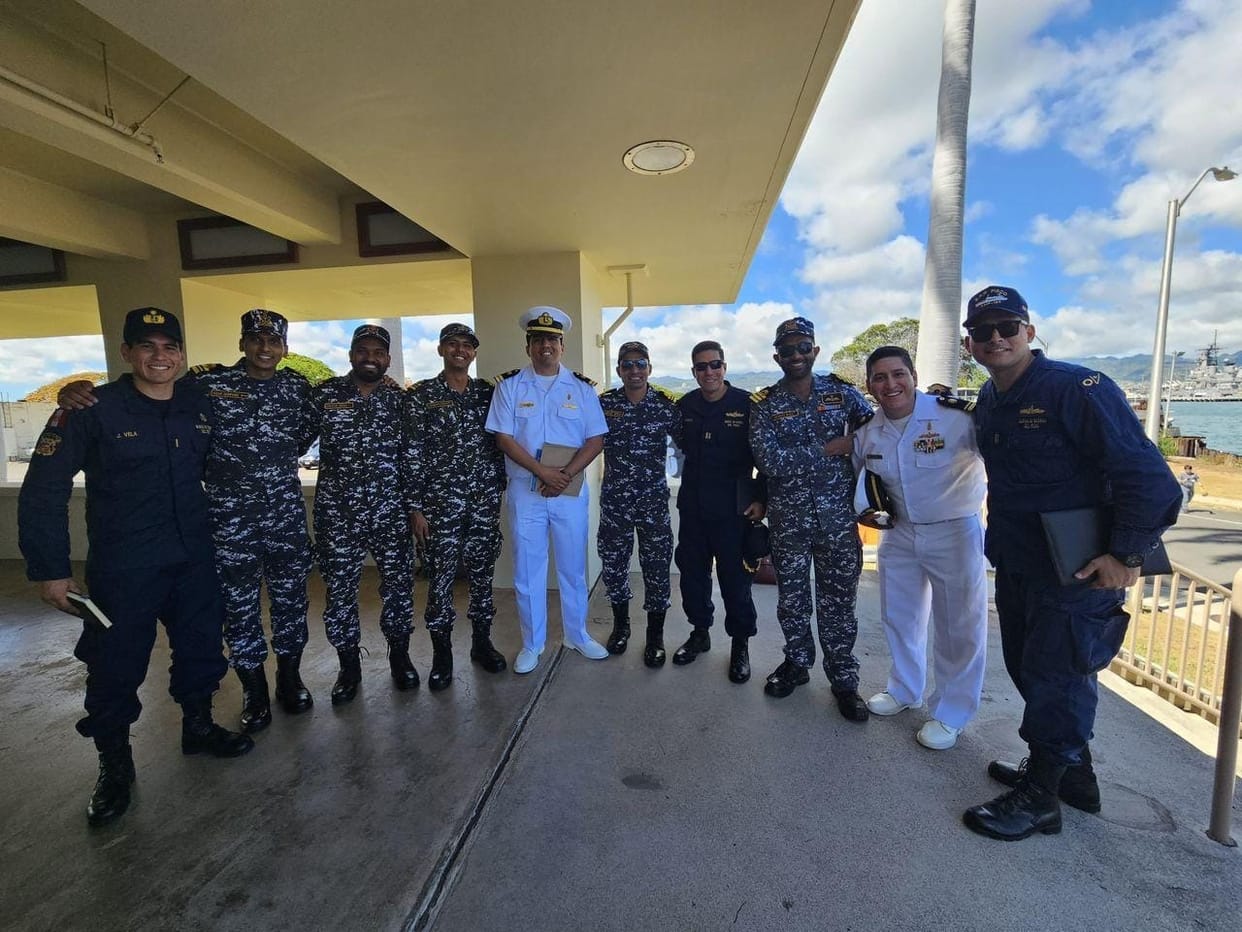 INS Shivalik arrives at Pearl Harbor to participate in RIMPAC-24 naval exercise