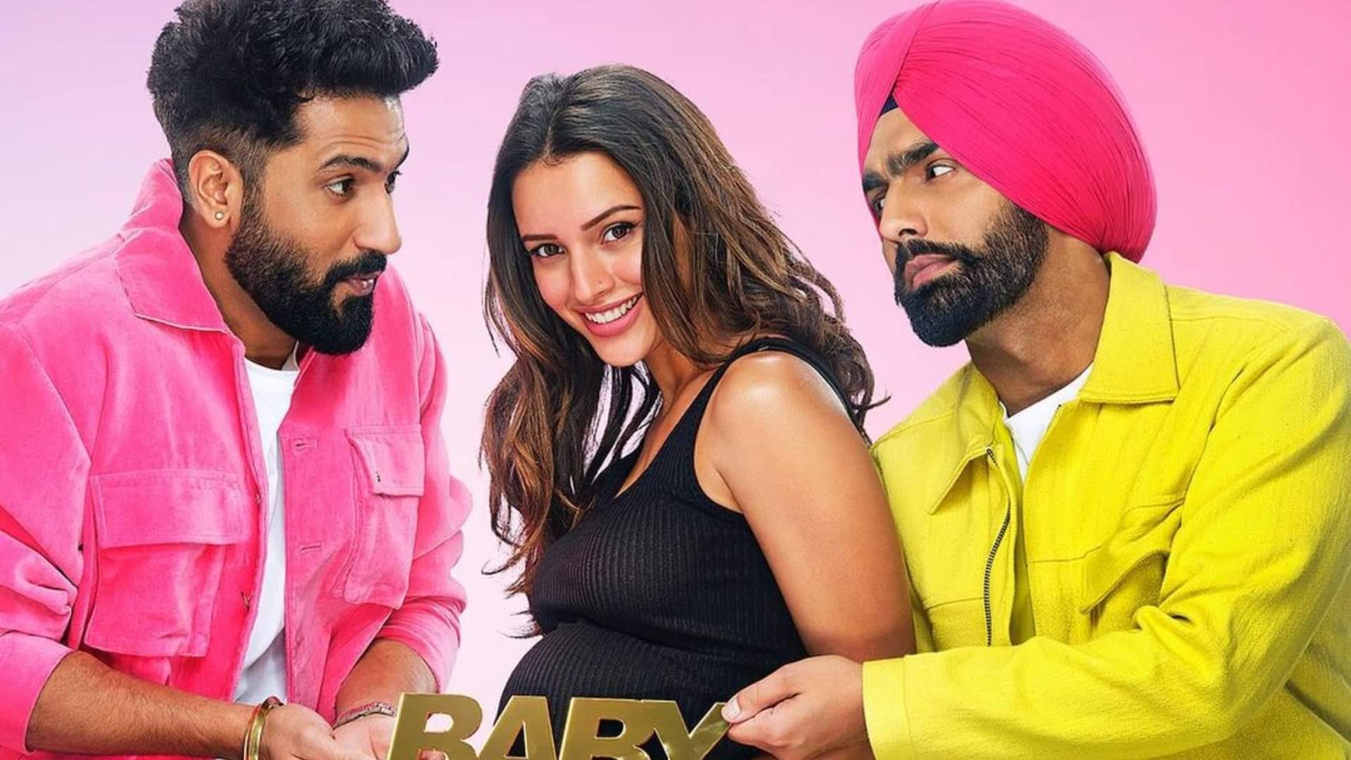 Vicky Kaushal Tripti Dimri Ammy Virk Starrer Bad News New Song Jaanam will be released on this Day See Poster