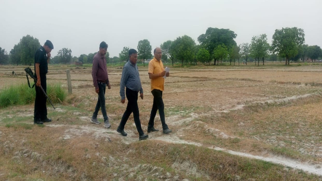 Vice Chancellor of Banda Agricultural University inspected the Krishi Vigyan Kendra