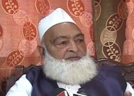 Babri Masjid Action Committee President Maulana Atarur Rahman Wajdi ...