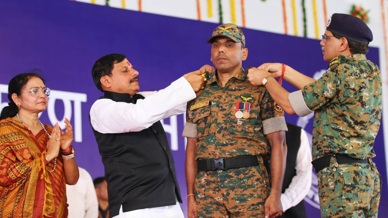 MP News police showed courage to uproot Naxalism says CM Mohan Yadav in Balaghat