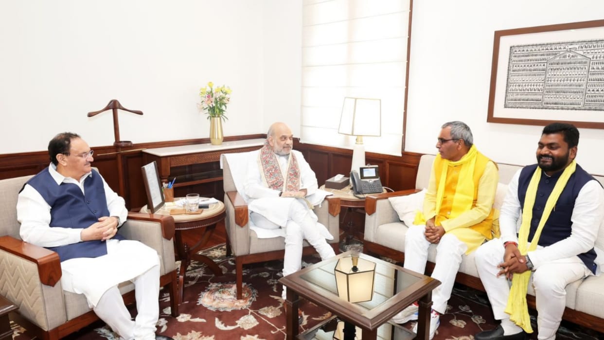 Paper Leak: SBSP MLA Bediram creates problem for BJP.
