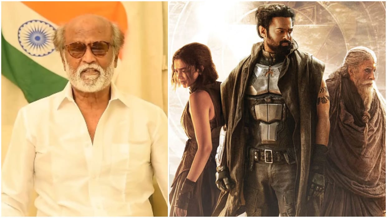 Rajinikanth Reacts on amitabh bachchan Deepika Padukone Prabhas film Kalki 2898 AD says WOW What an epic movie