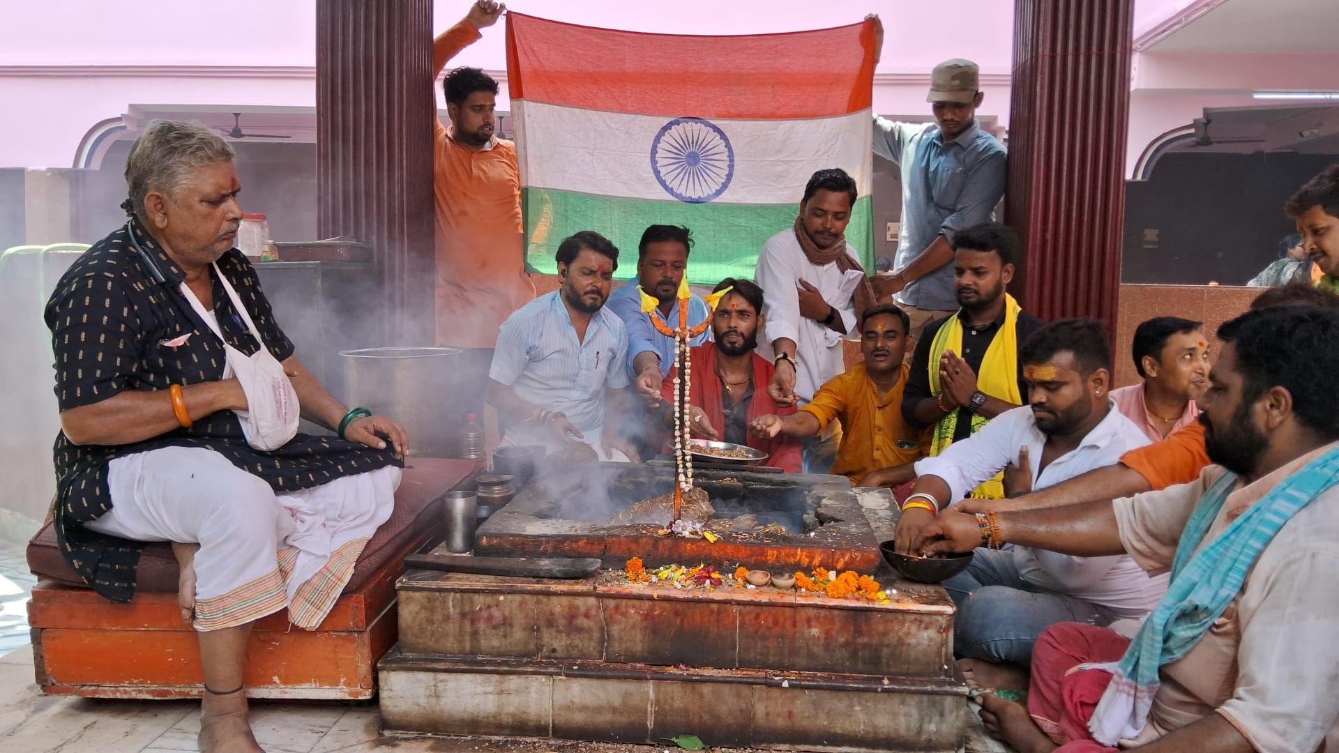 T20 Cricket World Cup 2024: Akhand Havan at Baba Garibnath Temple for India's victory in final match