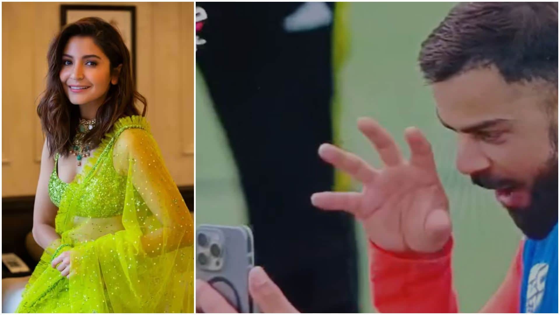 T20 World Cup Final IND Vs SA: First Time In 17 Year India Won virat kohli called Anushka Sharma from field