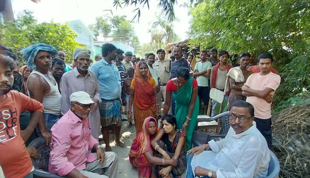 Bihar News: Middle-aged man murdered in Araria, due to dispute, elder brother along with his sons killed him