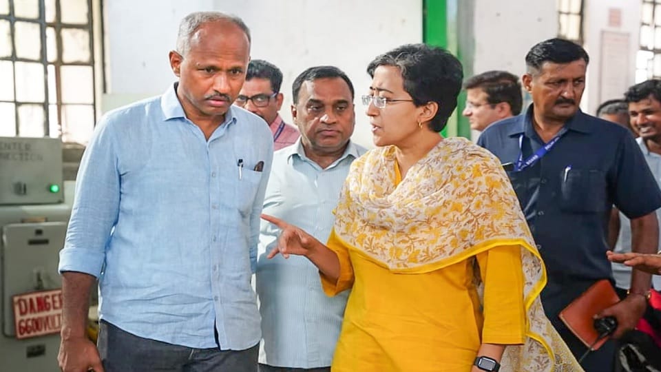 Chandrawal Water Treatment Plant damaged due to rain