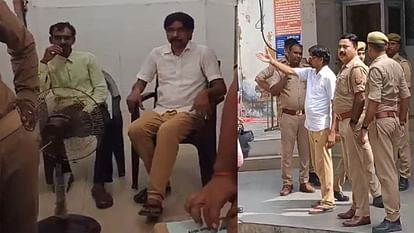 छात्र को अगवा कर पीटने का मामला: अधिवक्ता के आगे नतमस्तक दिखी पुलिस, थाने में कुर्सी पर बैठे रहे दोनों आरोपी Case of kidnapping and beating of a student: Police bowed down before the lawyer
