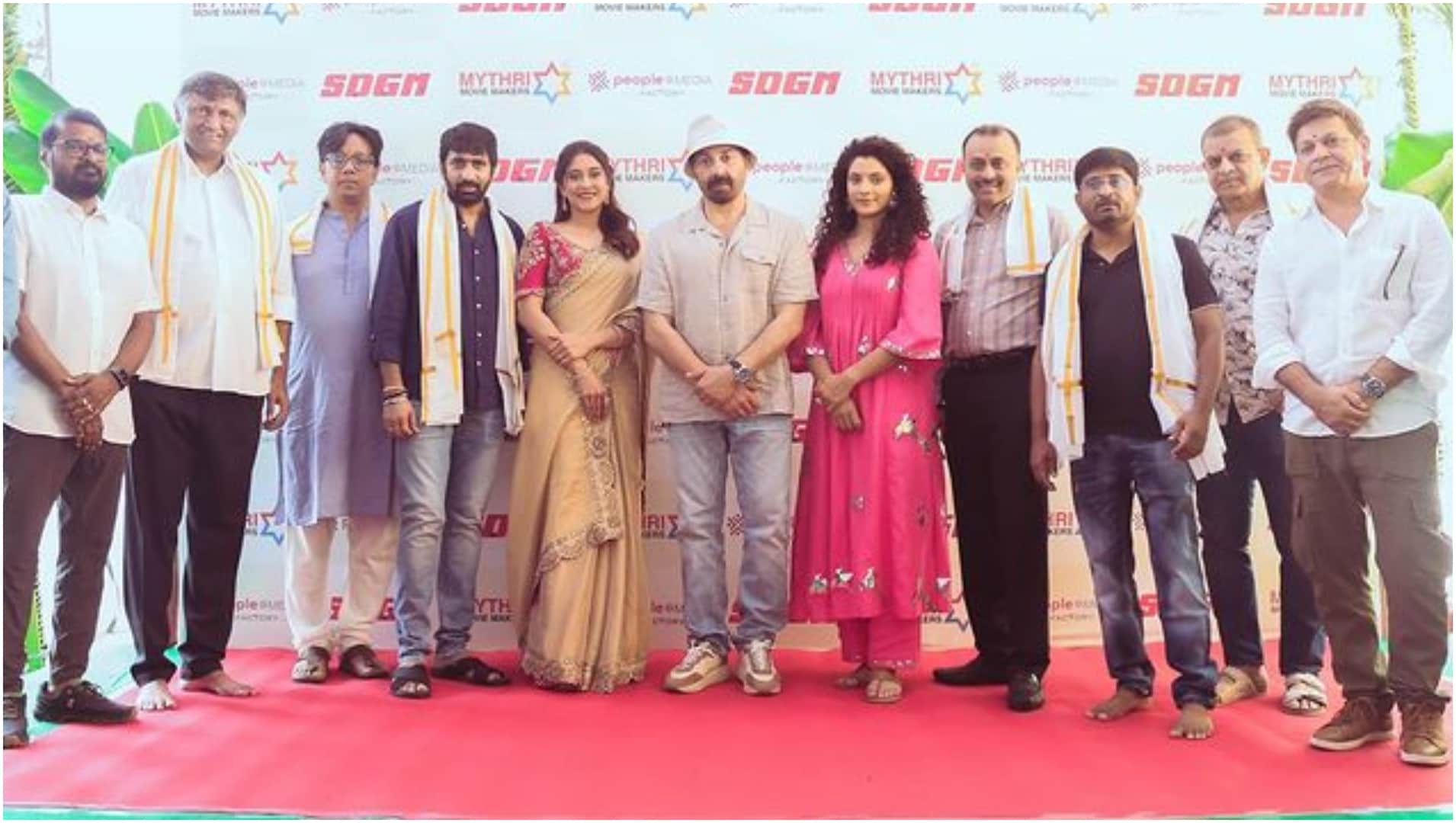 Gopichand Malineni has teamed up with action hero Sunny Deol for SDGM to show him  like never before