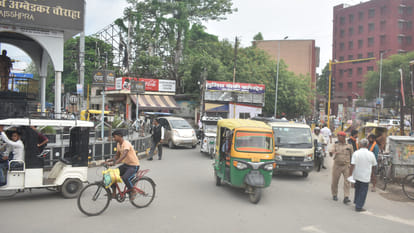 Will be route diversion in Gorakhpur Civil Lines area from July 1, traffic department released the route char