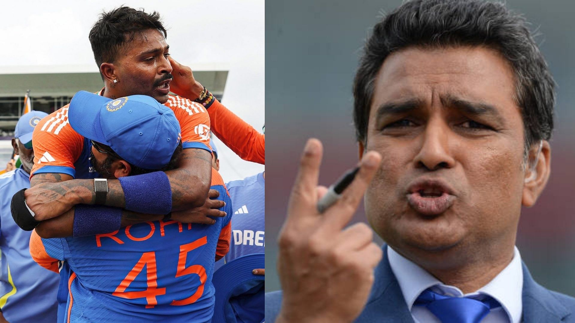 T20 World Cup 2024 Sanjay Manjrekar Supports Hardik Pandya After Indias T20 World Cup Win 3661