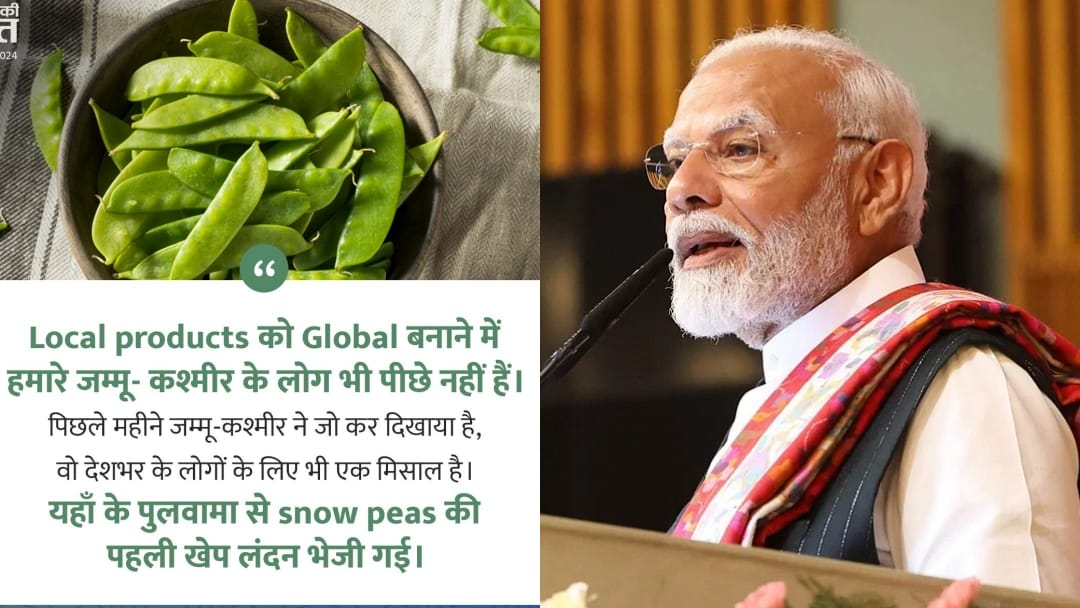PM modi Mann Ki Baat highlight jammu kashmir pulwama snow peas amarnath yatra