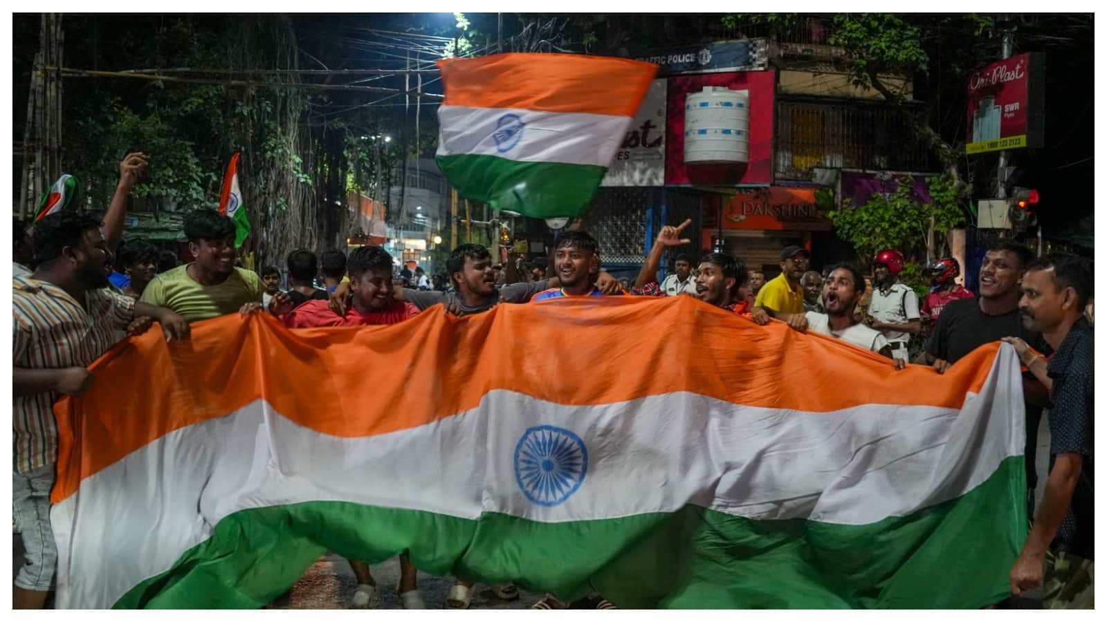 Celebration across the country after India's World Cup victory, see pictures