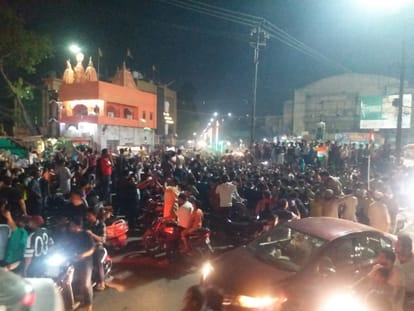 IND vs SA: India's victory celebrated everywhere, Diwali celebrated at midnight in West UP