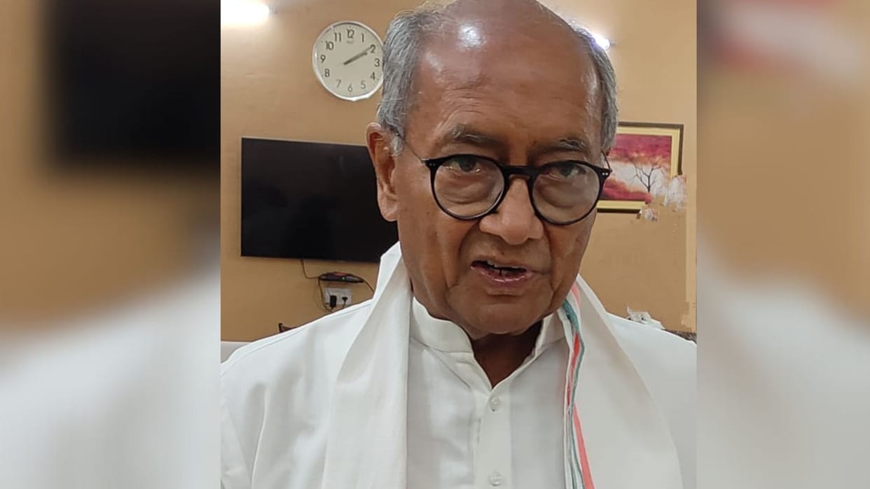 Former MP CM Digvijay Singh said pessimistic thinking reason for Congress not forming government