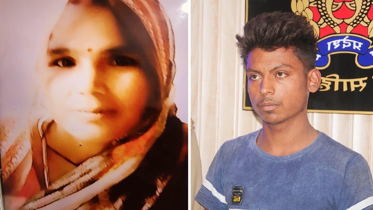 Grandmother murdered due to game addiction in Sahibabad Ghaziabad