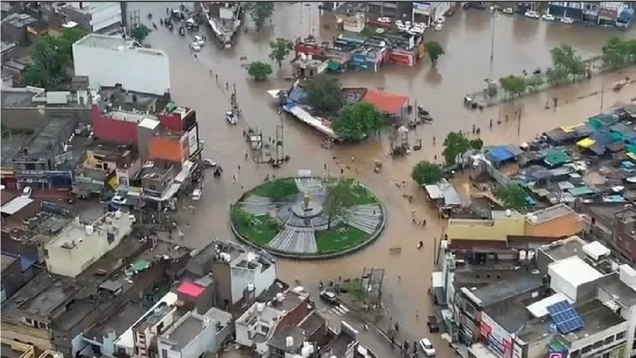 Monsoon arrives in Haryana, flood prevention preparations incomplete; 23 percent drains still not cleaned