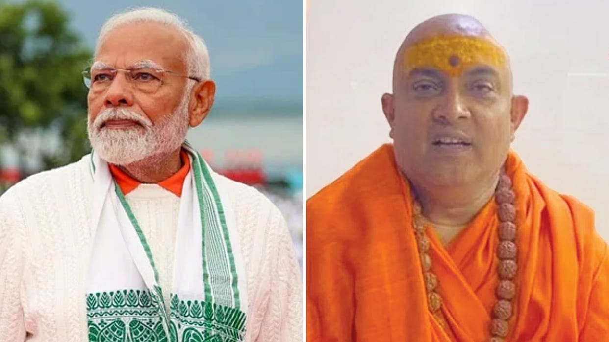 Temples free from government control in india Swamee jeetendranand saraswati wrote letter to PM Modi