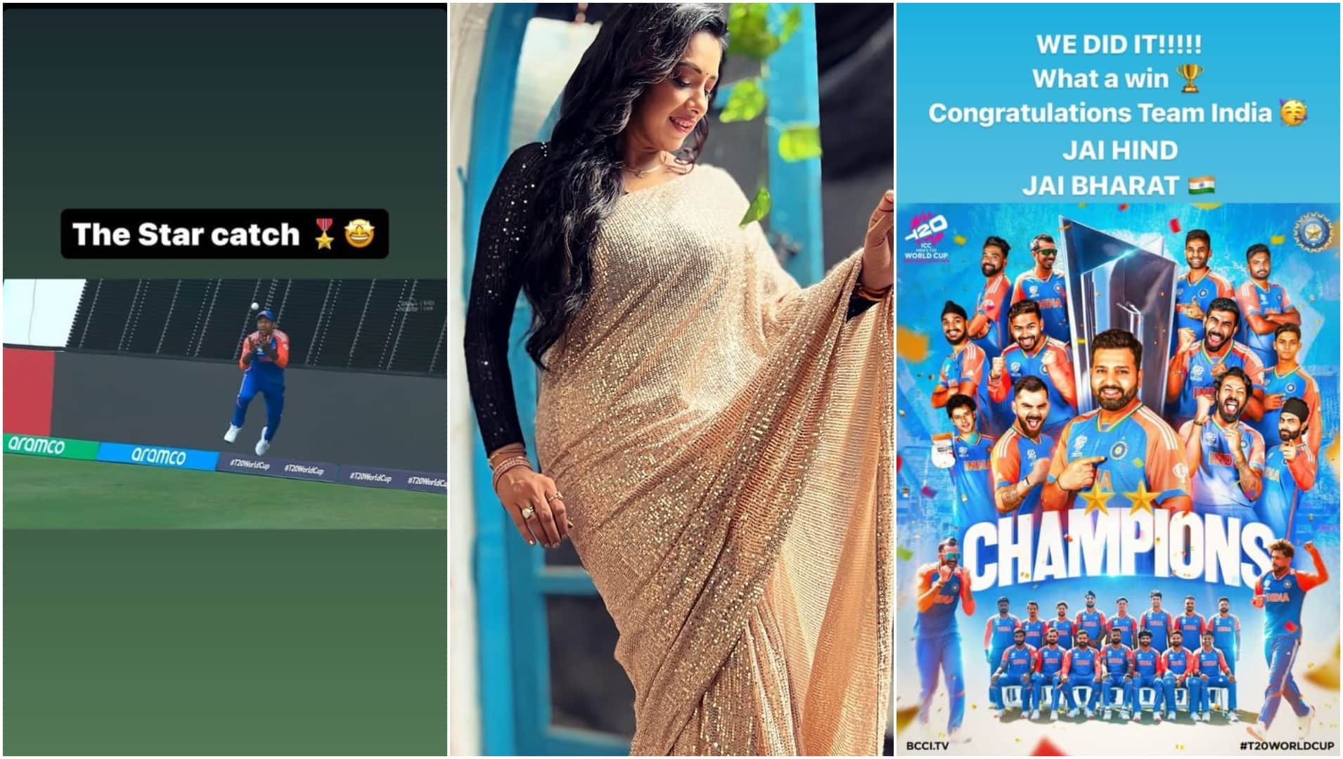Rupali Ganguly Ronit Roy Aly Goni congratulated India for winning  T20 World Cup 2024