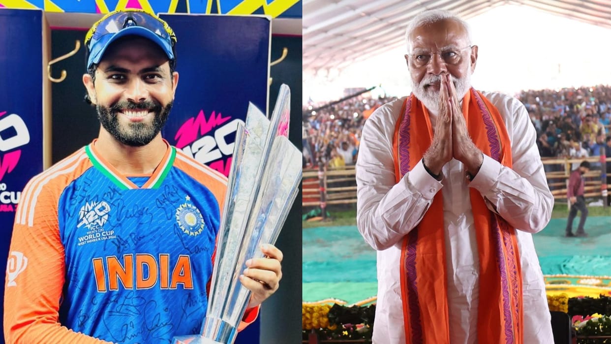 PM Modi-Ravindra Jadeja: PM Modi congratulated Ravindra Jadeja after his retirement from T20 International