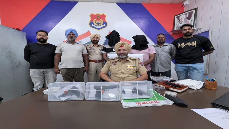 CIA staff Kapurthala arrest two accused with two country made pistol