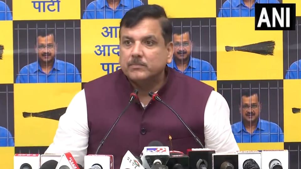 Sanjay Singh attacks PM Modi regarding arrest of Arvind Kejriwal by CBI
