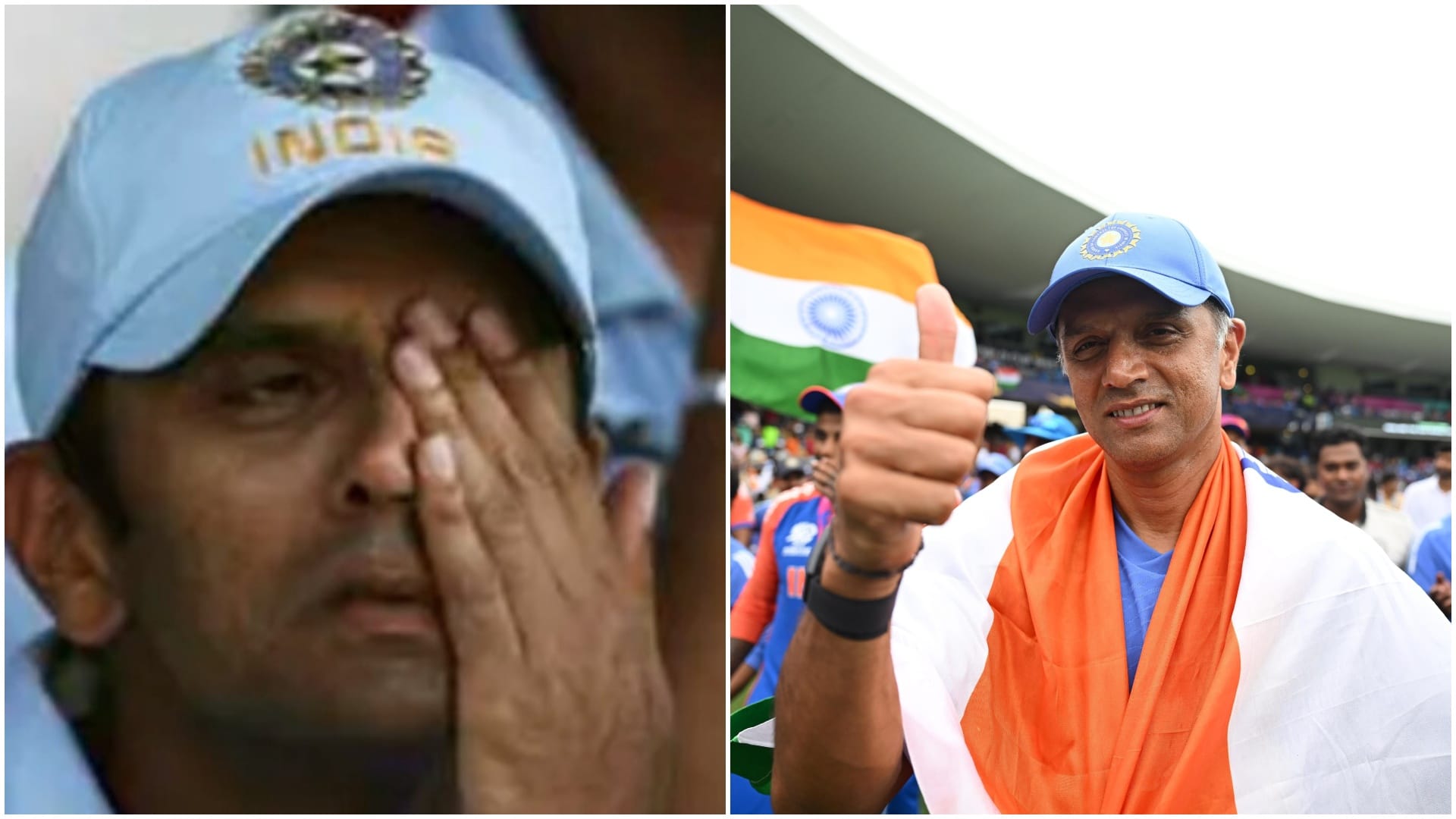 T20 World Cup: Rahul Dravid bids farewell to Indian team with World Cup victory, see his coaching career stats