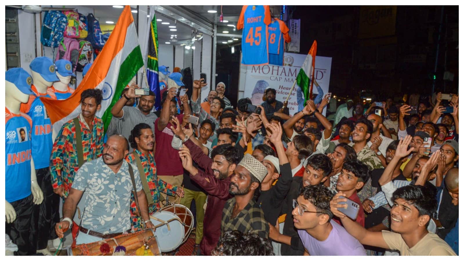 Celebration across the country after India's World Cup victory, see pictures