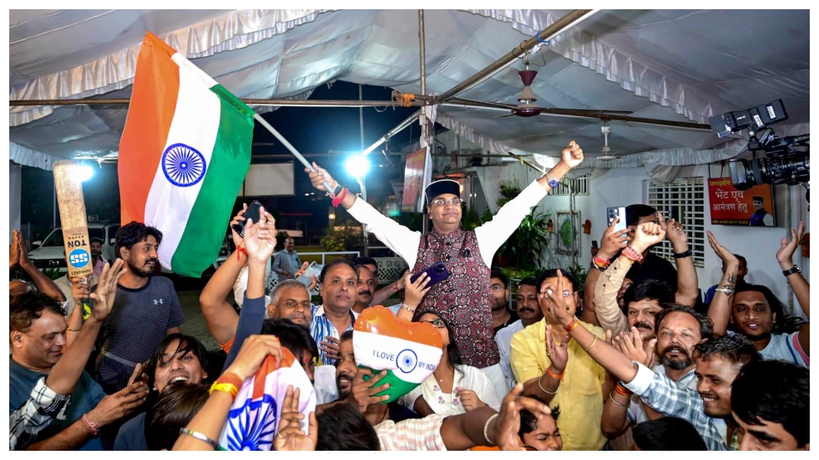 Celebration across the country after India's World Cup victory, see pictures