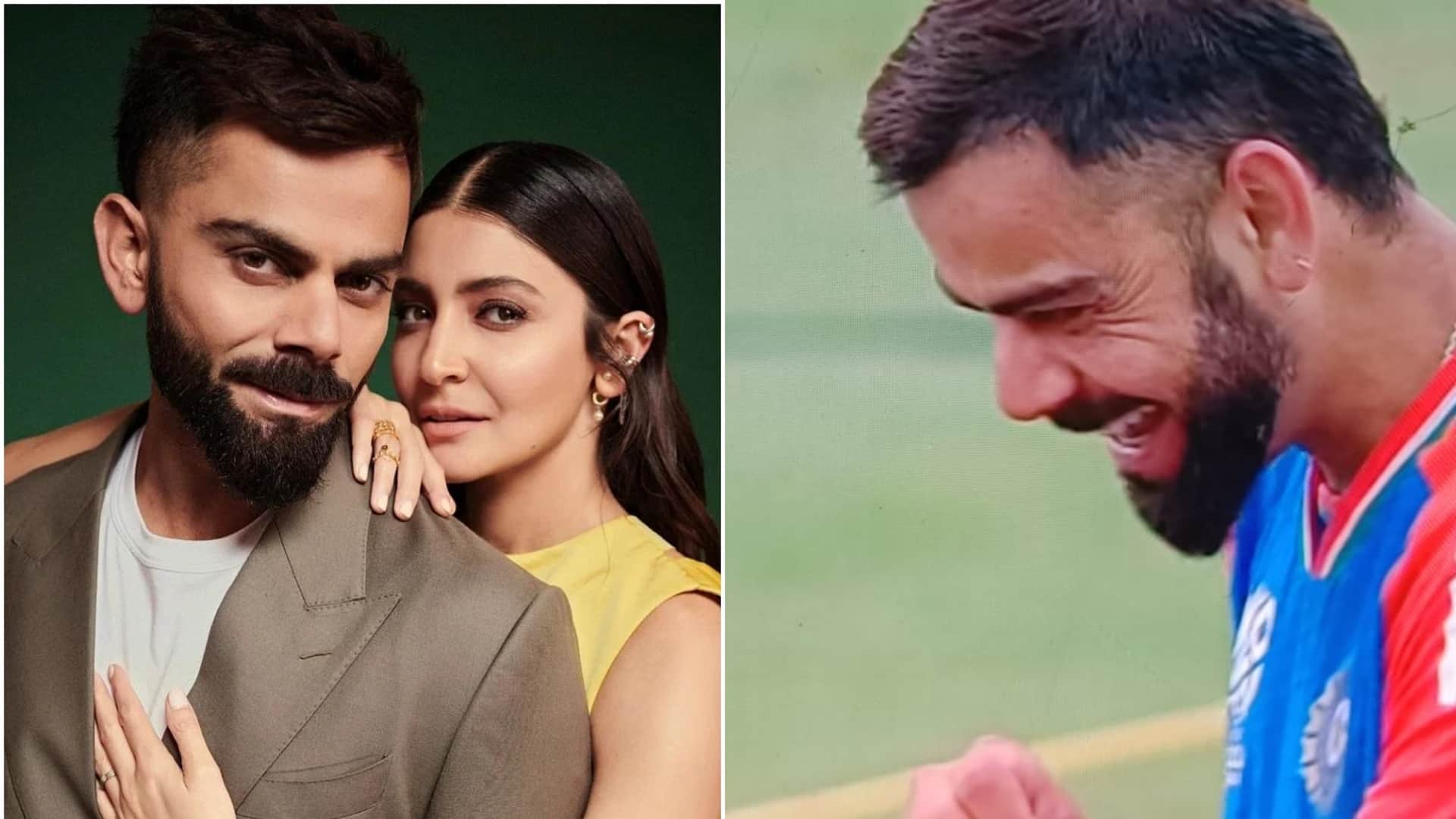 After Indian cricket team world cup victory Anushka Sharma emotional post for Virat Kohli said love this man