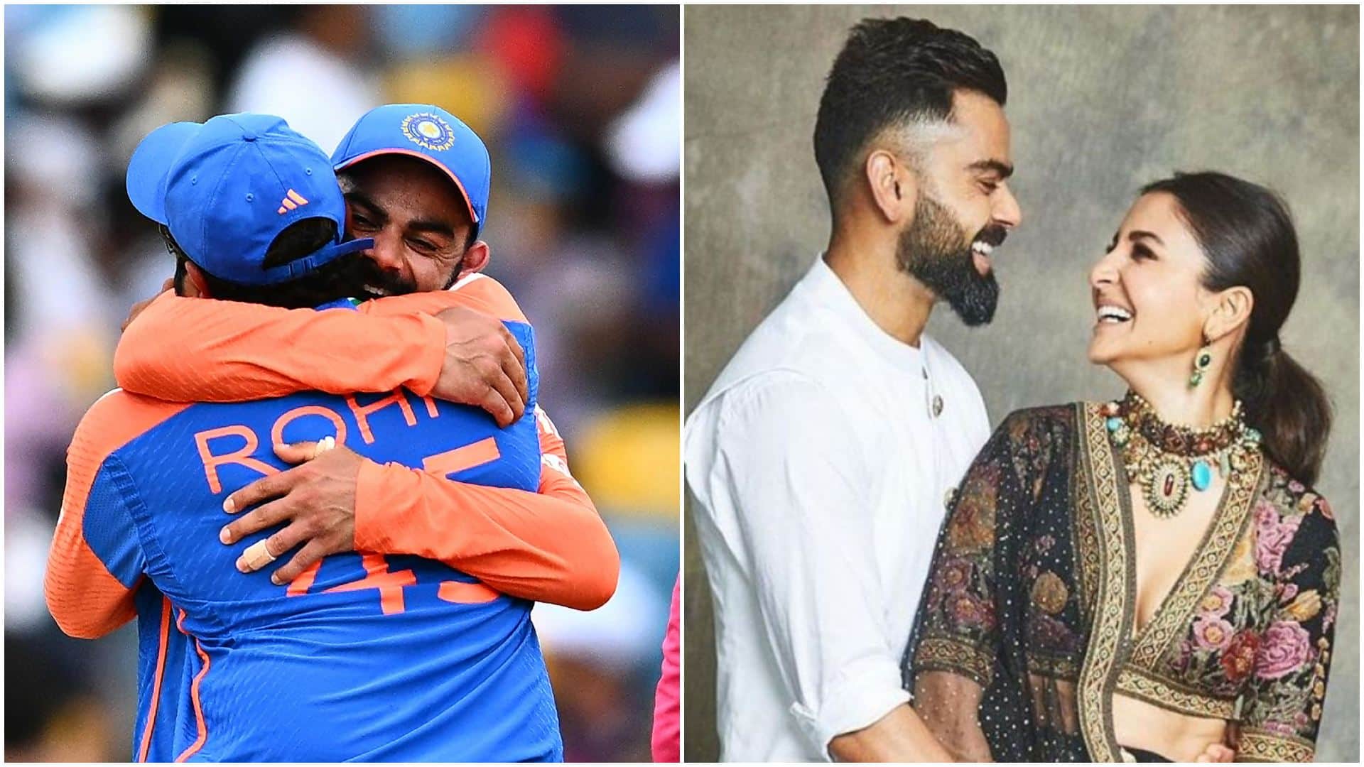 T20 World Cup Final IND Vs SA: First Time In 17 Year India Won virat kohli called Anushka Sharma from field