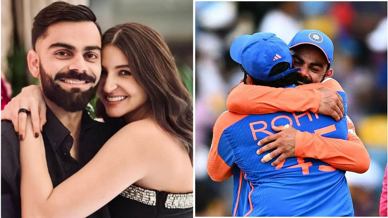 After Indian cricket team world cup victory Anushka Sharma emotional post for Virat Kohli said love this man