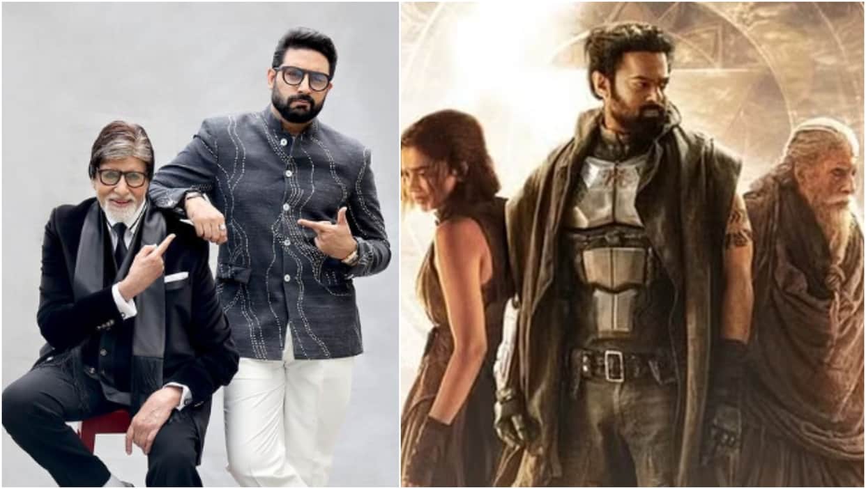 Amitabh Bachchan watched Prabhas starrer Kalki 2898AD with Abhishek Bachchan shared feedback on social media
