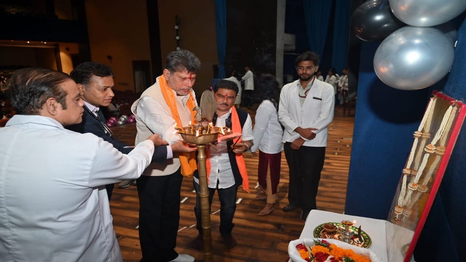 Kirandev attended program organized Doctors Day in Medical College in Jagdalpur