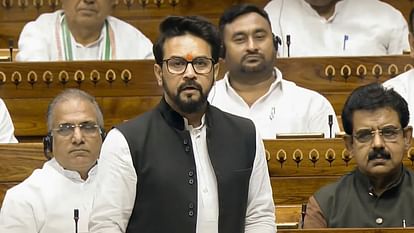 BJP MP Anurag Thakur attacked Arvind Kejriwal during the Parliament session