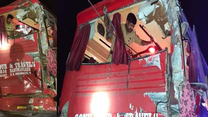 एक्सप्रेस-वे पर सड़क हादसा